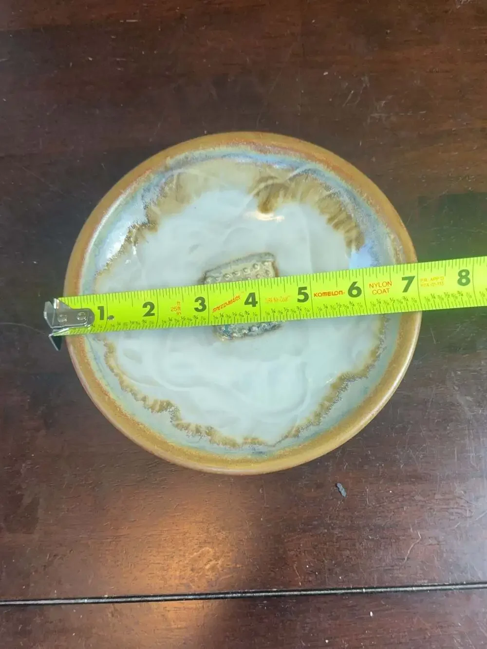 Handmade Studio Pottery Ceramic Lemon Zester Dish with Integrated Grater